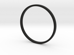 KRoss Spacer Ring in Black Natural Versatile Plastic