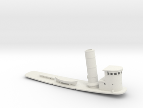 Hercules Boat Deck in White Natural Versatile Plastic