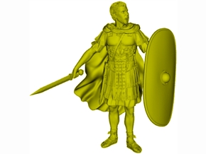 1/35 scale Roman Praetorian Guard centurion v2 in Tan Fine Detail Plastic