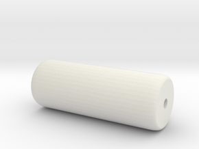 Autowrap-Bodenwalze 1:32 in White Natural Versatile Plastic: 1:32