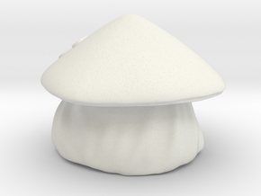 Mizukage Hat in White Natural Versatile Plastic