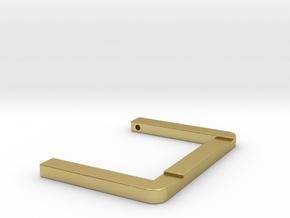 Star Lord Vol. 2 Long Coat Hinge Buckle Part 1 in Natural Brass