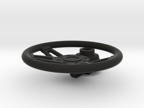 4-Spoke Steering Wheel in Black Natural Versatile Plastic