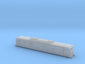 BR EM2 Class 77 Bodyshell N Gauge (1/148) in Tan Fine Detail Plastic