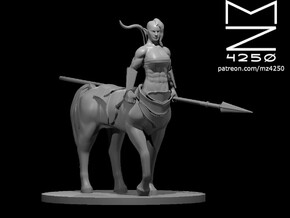 Centaur Female Lancer in Tan Fine Detail Plastic