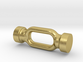 Turnbuckle Cast in Natural Brass