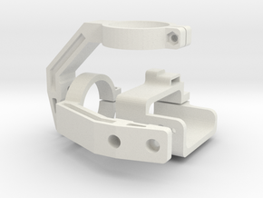 Mobius Gimbal - Roll and Pitch Assembly in White Natural Versatile Plastic