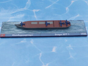 German Dräger Kleinflugzeugträger 1/1250 in Tan Fine Detail Plastic