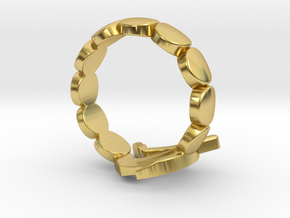 The USSR ring in Polished Brass: 6 / 51.5