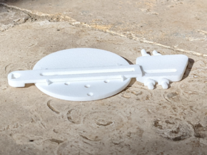 LogLoader_AutoRetractor in White Natural Versatile Plastic
