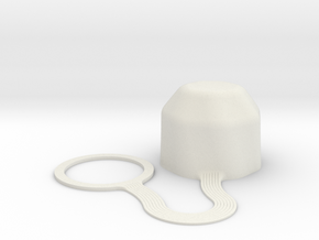 BRITA-cap in White Natural Versatile Plastic