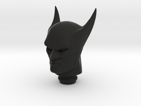 Mego Batman 1st Appearance WGSH 1:9 Scale Head in Black Natural Versatile Plastic