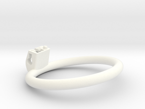 Cherry Keeper Ring G2 - 68mm Flat -9° in White Processed Versatile Plastic