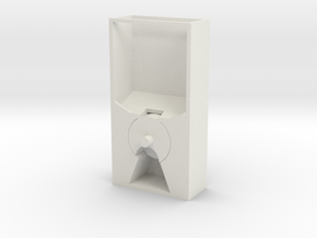Mini Candy Dispenser in White Natural Versatile Plastic