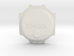 Timken Bearing Cover- 1.5" Scale in White Natural Versatile Plastic