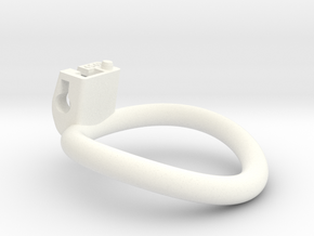 Cherry Keeper Ring G2 - 45x49mm Tall Oval (~47mm) in White Processed Versatile Plastic