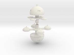 Utopia Planitia Spacedock 1/8500 in White Natural Versatile Plastic
