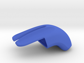 Support Mouse Tail - small in Blue Processed Versatile Plastic