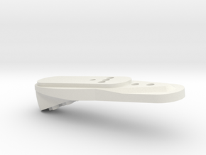 Daisy Avanti Adjustable Butt Plate Slide in White Natural Versatile Plastic