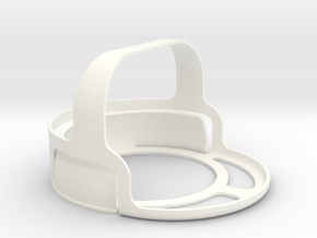 SpaceMouse CableGuard in White Processed Versatile Plastic
