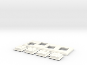 Disco Robo cassette deck control replacement in White Processed Versatile Plastic