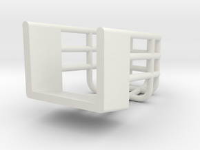 Rollcage Design 5 in White Natural Versatile Plastic: 1:32