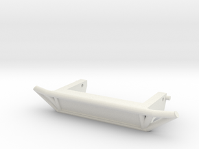 Axial Scx24 Bumper Tubular/Comp in White Natural Versatile Plastic