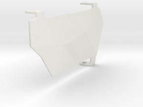 iFlight Nazgul5 V2 Protection Cover L in White Natural Versatile Plastic