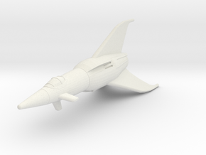 X-22 Quaid in White Natural Versatile Plastic: 6mm