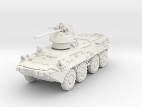 BTR-80A (late) 1/87 in White Natural Versatile Plastic