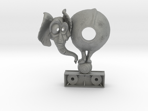 The Elephant doorbell  in Gray PA12