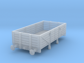 LBSCR 5 Plank Open Wagon 2mm/ft in Clear Ultra Fine Detail Plastic