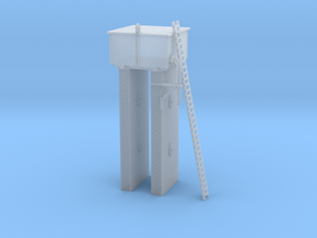 LM21 Water Tower in Clear Ultra Fine Detail Plastic