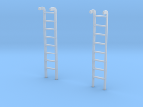 Front Ladders in Clear Ultra Fine Detail Plastic