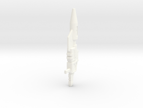 Springer gun in White Processed Versatile Plastic