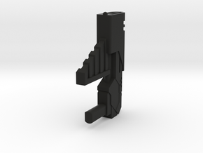 Wreckers gun 04 in Black Natural Versatile Plastic