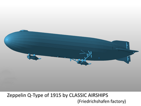 Zeppelin Q-Type  in White Natural Versatile Plastic: 1:700