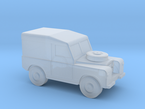 350 scale Landrover Mk1 in Clear Ultra Fine Detail Plastic