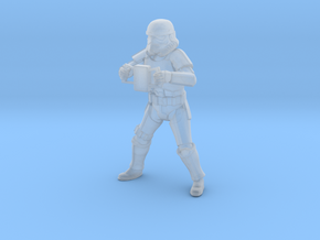 Imperial Ordnance Gunner in Clear Ultra Fine Detail Plastic