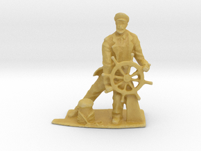 HO Scale Captain at Sea in Tan Fine Detail Plastic
