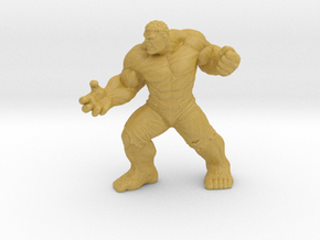 Hulk HO scale 25mm miniature model figure train in Tan Fine Detail Plastic