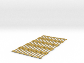 Spur N Kupplungsstange x 60 NEM 1:160 bar coupling in Tan Fine Detail Plastic