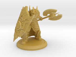 Pigeon,  Paladin Protector of the Forlorn - 28 mm  in Tan Fine Detail Plastic