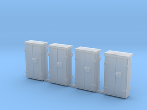 OO Gauge Location Cabinets in Clear Ultra Fine Detail Plastic