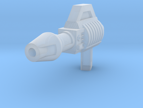 mini BB Gun in Clear Ultra Fine Detail Plastic