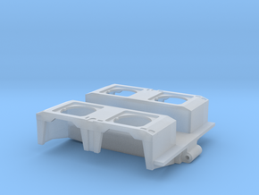 Pendel-x-2achs-modul in Clear Ultra Fine Detail Plastic