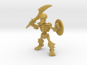 Bone Warrior in Tan Fine Detail Plastic