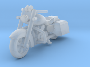 HO Scale King of the Road Motorcycle in Clear Ultra Fine Detail Plastic
