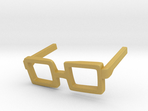 Glasses for Bustholder Velma in Tan Fine Detail Plastic