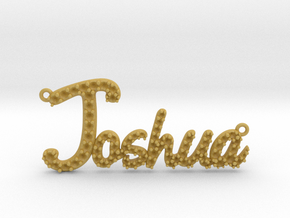 Joshua Diamond Set Version Jewelry Font Necklace D in Tan Fine Detail Plastic